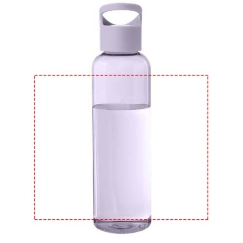 Sky 650 ml Sportflasche aus recyceltem Kunststoff - fliederfarben – Bild 8