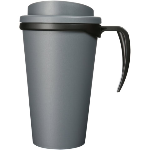 Americano® Grande 350 ml Isolierbecher - grau - Vorderseite