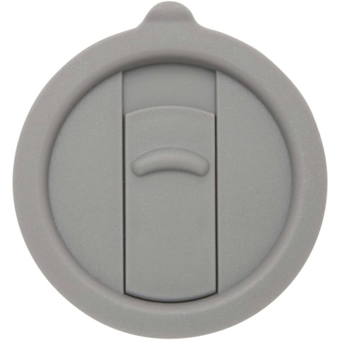 Carter 450 ml Keramiktasse mit Kunststoffdeckel - grau - Extra 2
