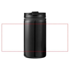 Mojave 250 ml RCS-zertifizierter Isolierbecher aus recyceltem Edelstahl - schwarz – Bild 10