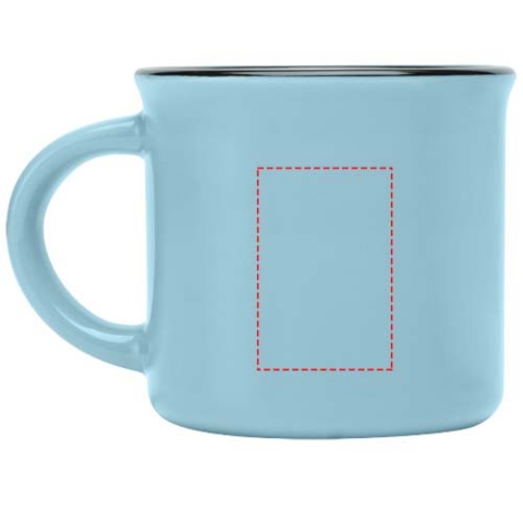 Bari Keramiktasse 240 ml mit glänzender Oberfläche - riffblau – Bild 8