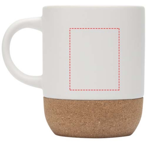 Billie 300 ml Keramiktasse mit Korkdetails - weiss – Bild 9