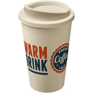 Americano® 350 ml Isolierbecher - oatmeal - Logo 1