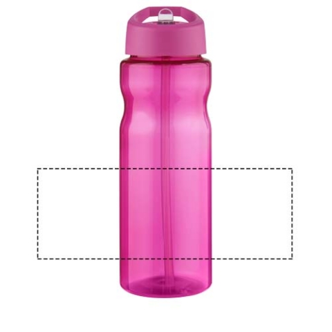 H2O Active® Base 650 ml Sportflasche mit Ausgussdeckel - magenta / magenta – Bild 6
