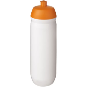 HydroFlex™ 750 ml Squeezy Sportflasche – orange / weiss