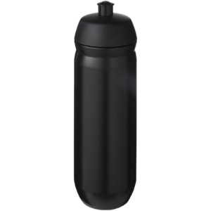 HydroFlex™ 750 ml Squeezy Sportflasche – schwarz / schwarz