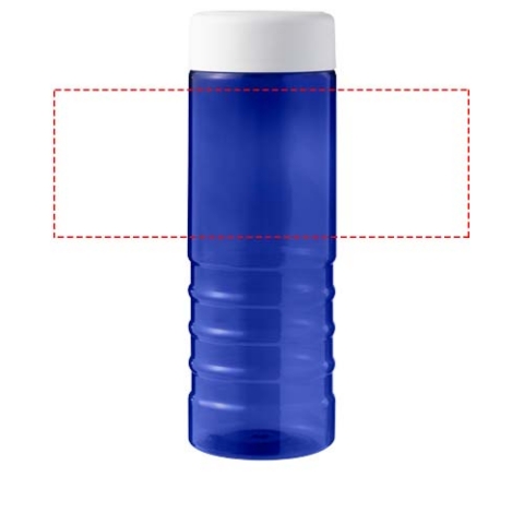 H2O Active® Eco Treble 750 ml Sportflasche mit Drehdeckel - blau / weiss – Bild 8