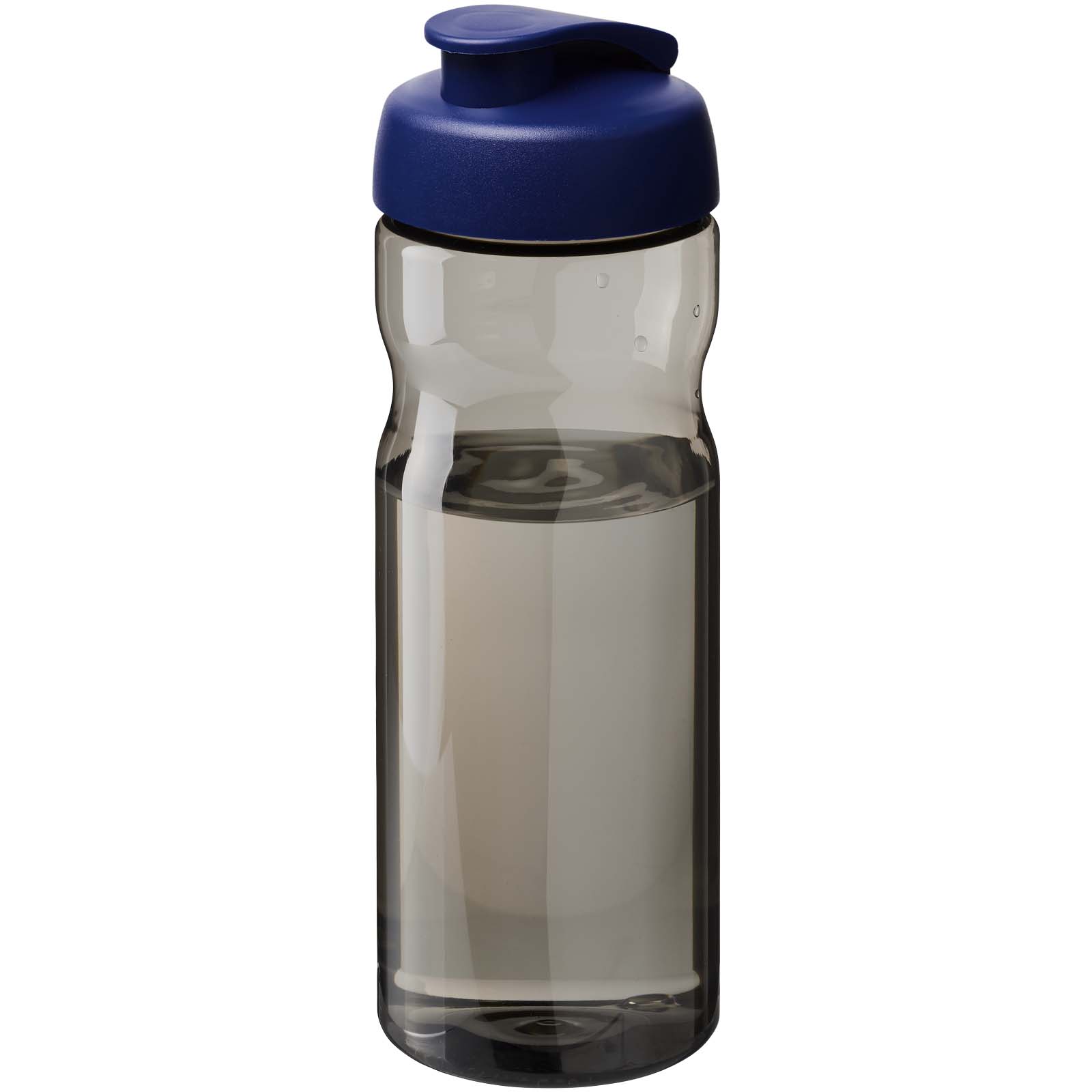 H2O Active® Eco POP Base 650 ml Sportflasche mit Klappdeckel - kohle - Hauptfoto
