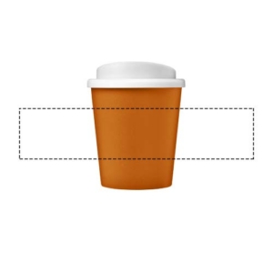 Americano® Espresso 250 ml Isolierbecher – orange / weiss