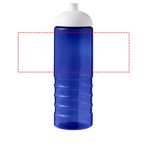 H2O Active® Eco Treble 750 ml Sportflasche mit Stülpdeckel - blau / weiss – Bild 5