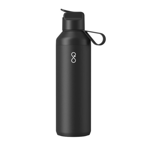 Ocean Bottle Peak GO 710 ml Flasche aus recyceltem Edelstahl - obsidian-schwarz - Hauptfoto