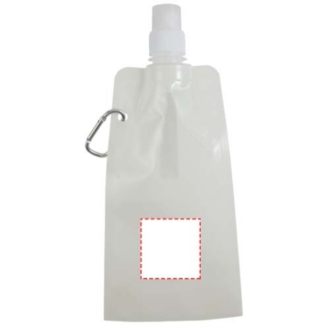 Sipzy 480 ml faltbare Wasserflasche - weiss – Bild 7