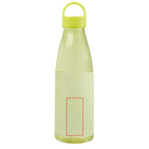 Bergen Trinkflasche aus recyceltem Kunststoff 800 ml - limone – Bild 7
