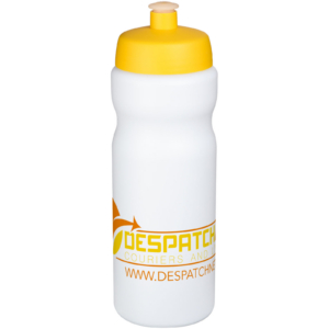 Baseline® Plus 650 ml Sportflasche - weiss - Logo 1