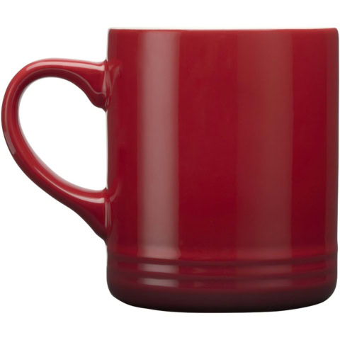 Laguna Keramiktasse 330 ml - rot - Rückseite