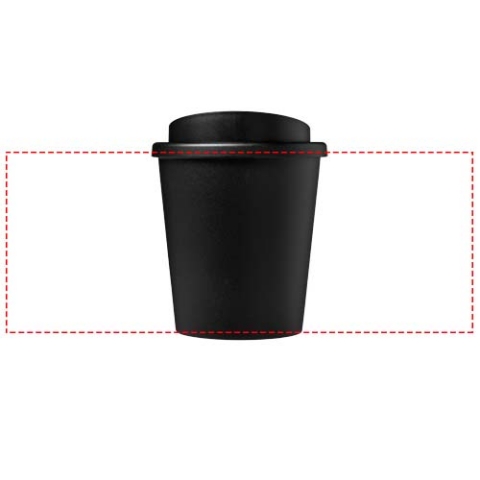 Americano® Espresso 250 ml recycelter Isolierbecher - schwarz – Bild 6