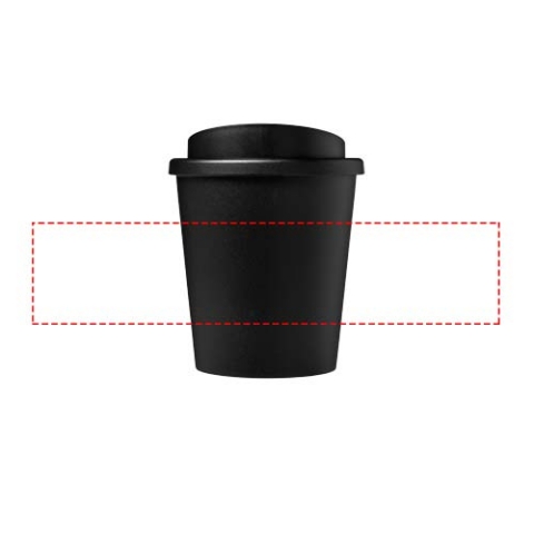 Americano® Espresso 250 ml recycelter Isolierbecher - schwarz – Bild 5