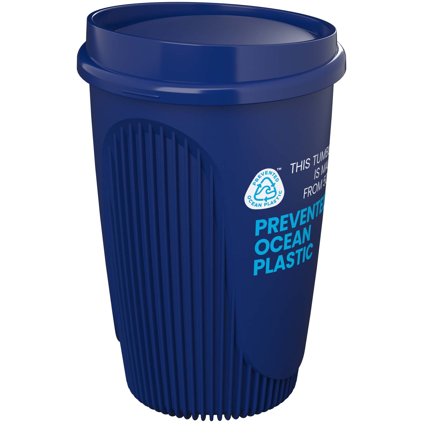 Alto POP 350 ml Becher - blau - Logo 1