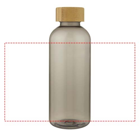 Ziggs 650 ml Sportflasche aus recyceltem Kunststoff - charcoal transparent – Bild 10