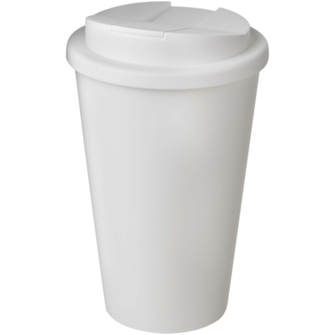 Americano® POP 350 ml isolierter Trinkbecher mit auslaufsicherem Deckel - weiss - Hauptfoto