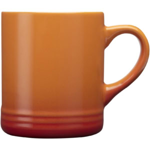 Laguna Keramiktasse 330 ml - orange - Vorderseite