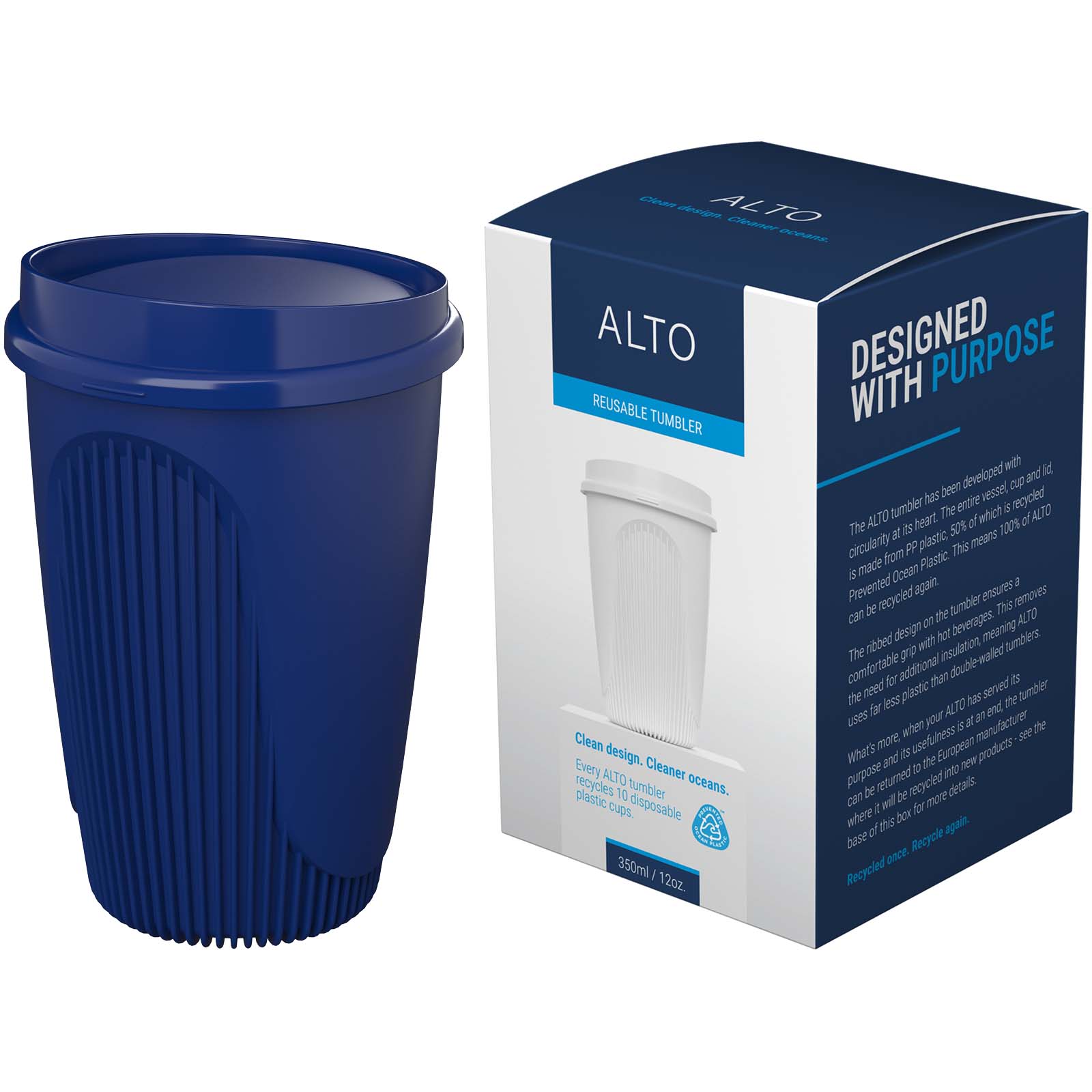 Alto POP 350 ml Becher - blau - Extra 3