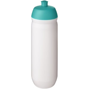HydroFlex™ 750 ml Squeezy Sportflasche – aquablau / weiss
