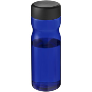 H2O Active® Eco Base 650 ml Sportflasche mit Drehdeckel – blau / schwarz