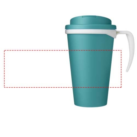 Americano® Grande 350 ml Isolierbecher mit auslaufsicherem Schraubverschluss - aquablau – Bild 8