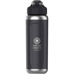 Stanley Classic Wellspring 710 ml isolierte Flasche aus recyceltem Edelstahl – schwarz
