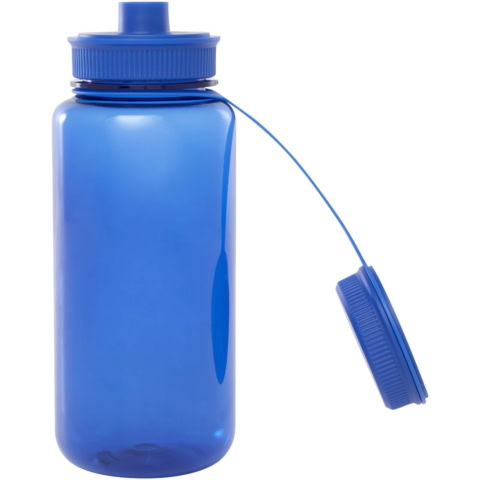 Ryder 900 ml RCS-zertifizierte RPET-Sportflasche mit Multifunktionsdeckel - royalblau - Extra 1