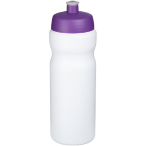 Baseline® Plus 650 ml Sportflasche – weiss / lila