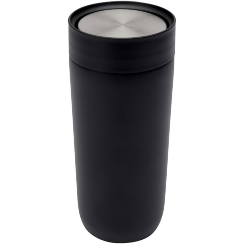 Camden 350 ml RCS-zertifizierter Becher aus Edelstahl mit Keramikauskleidung - schwarz - Hauptfoto