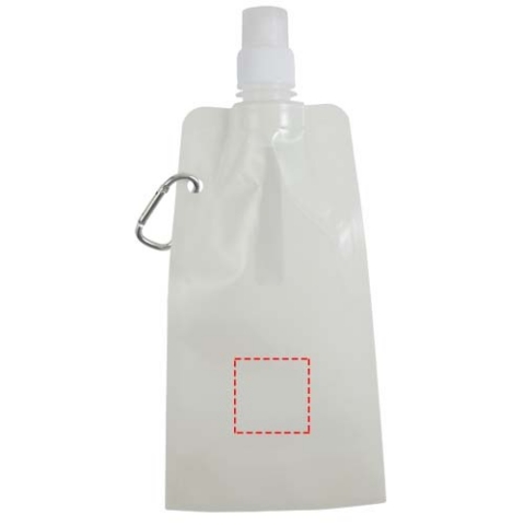 Sipzy 480 ml faltbare Wasserflasche - weiss – Bild 6