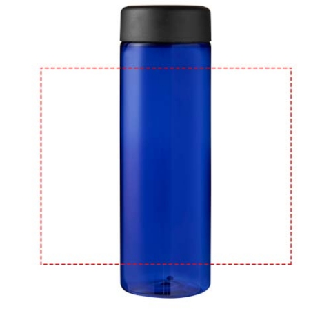 H2O Active® Eco Vibe 850 ml Wasserflasche mit Drehdeckel - blau / schwarz – Bild 8