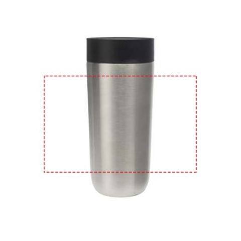 Camden 350 ml RCS-zertifizierter Becher aus Edelstahl mit Keramikauskleidung - silber – Bild 10
