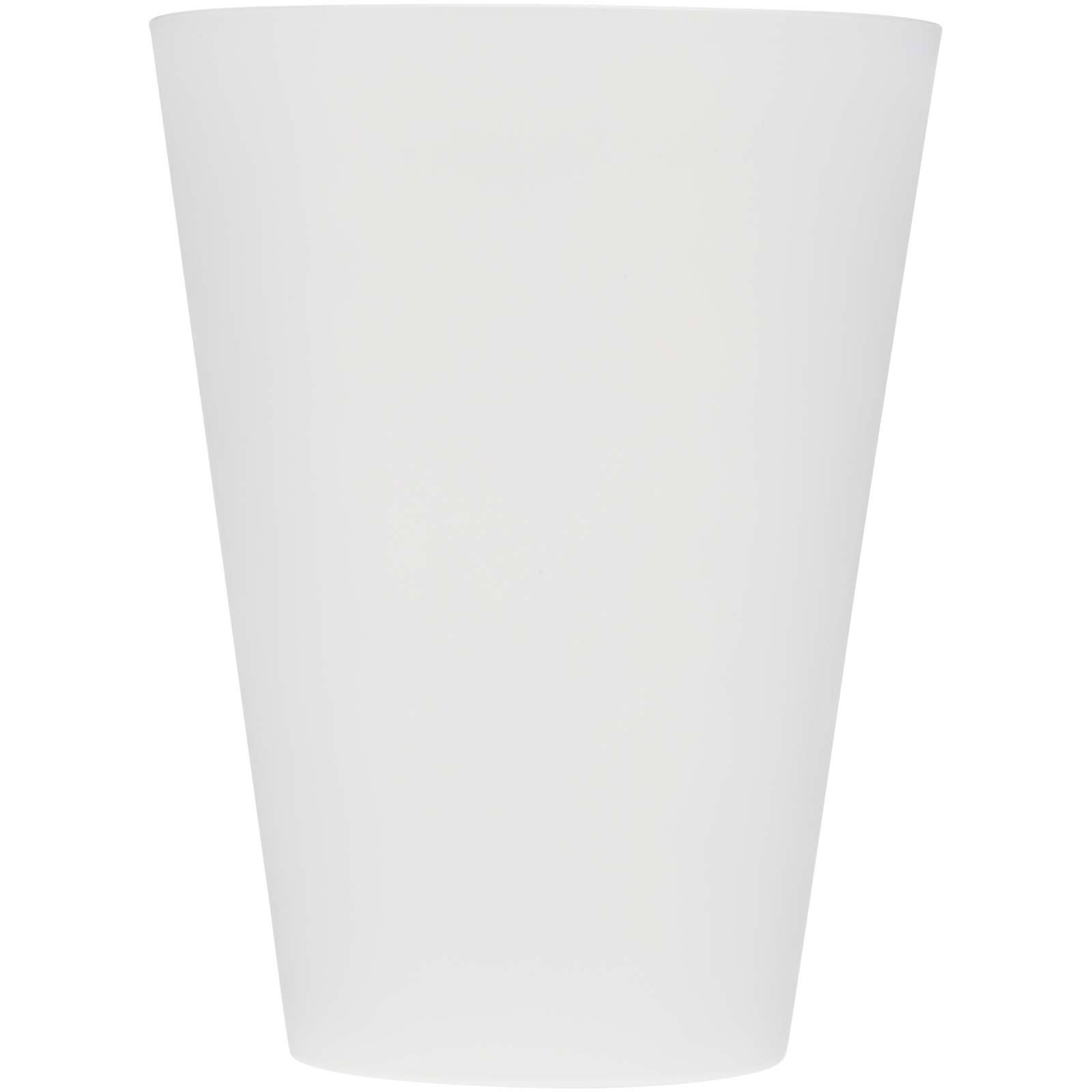 Glastonbury 300 ml Becher aus Kunststoff - klar mattiert - Vorderseite