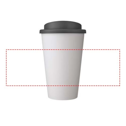 Americano® 350 ml Isolierbecher - weiss / grau – Bild 6