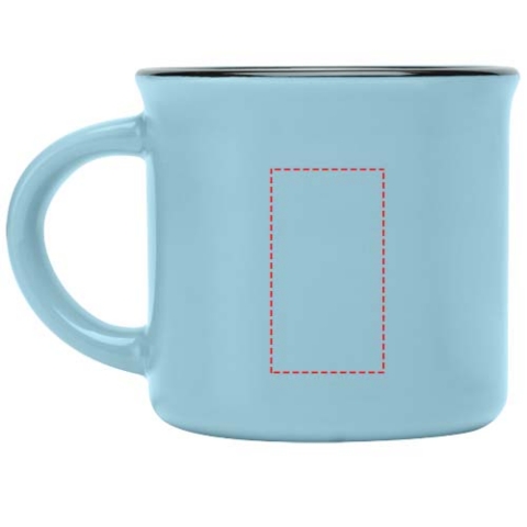 Bari Keramiktasse 240 ml mit glänzender Oberfläche - riffblau – Bild 9
