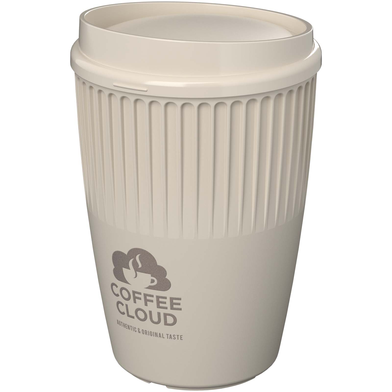 Cirrus POP 350 ml Becher - sandstone - Logo 1