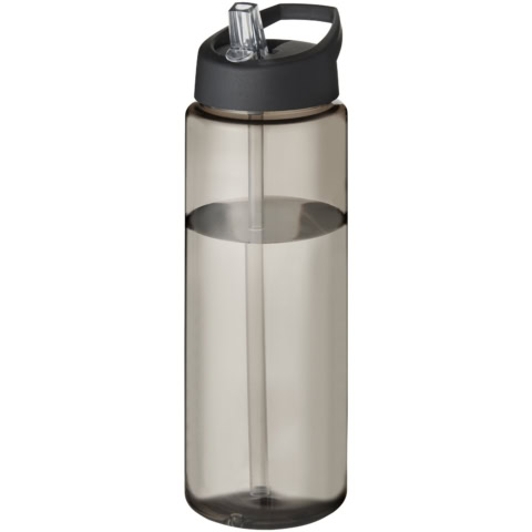H2O Active® Vibe 850 ml Sportflasche mit Ausgussdeckel - charcoal - Hauptfoto