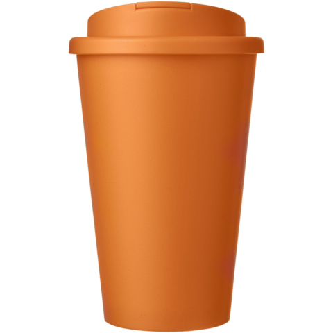 Americano® 350 ml Isolierbecher mit auslaufsicherem Schraubverschluss - orange - Vorderseite