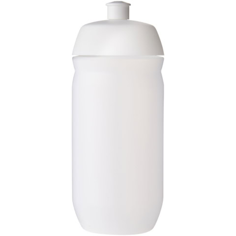 HydroFlex™ Clear 500 ml Squeezy Sportflasche - weiss - Vorderseite