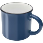 Bari Keramiktasse 240 ml mit glänzender Oberfläche - Ozeanblau - Hauptfoto