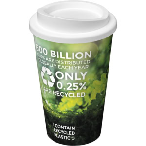 Brite-Americano® 350 ml Isolierbecher – weiss