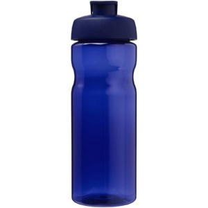 H2O Active® Eco POP Base 650 ml Sportflasche mit Klappdeckel - blau - Vorderseite