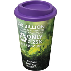 Brite-Americano® 350 ml Isolierbecher – lila