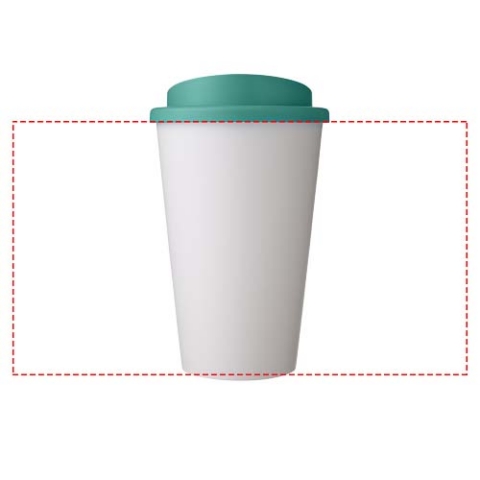 Americano® 350 ml Isolierbecher - weiss / aquablau – Bild 8