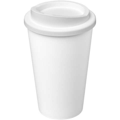 Americano® Eco 350 ml recycelter Becher - weiss - Hauptfoto