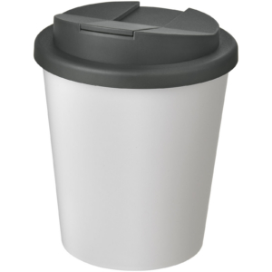 Americano® Espresso 250 ml Isolierbecher mit auslaufsicherem Schraubverschluss – weiss / grau